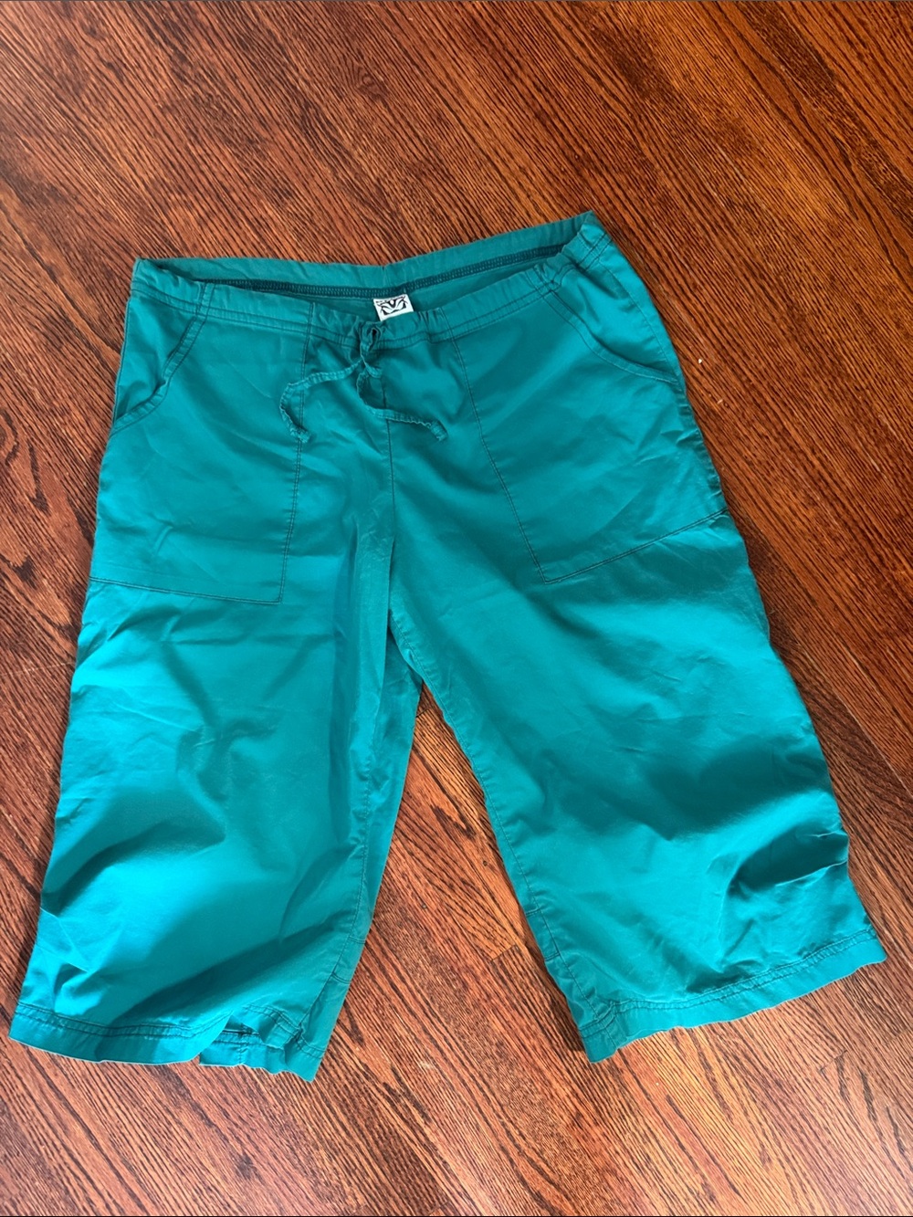Beyond Yoga Teal Drawstring Pants